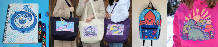 TokiPY.com - many colorful products designed in Kyoto Japan